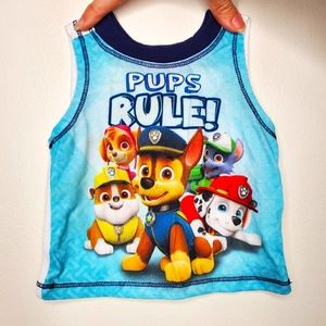 10) NICKELODEON Paw Patrol Newborn tank top Sz. Newborn